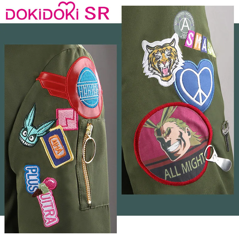 DokiDoki-SR Anime Cosplay Boku No Hero Academia / My Hero Academia Cosplay Izuku Midoriya Cosplay Costume Doujin Deku Costume