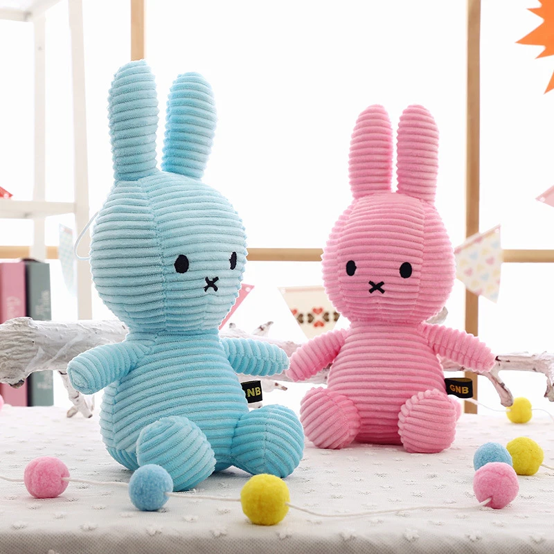 

Height Large Plush Rabbit Doll Toy Kids Sleeping Back Cushion Cute Stuffed Bunny Baby Accompany Doll Xmas Gift