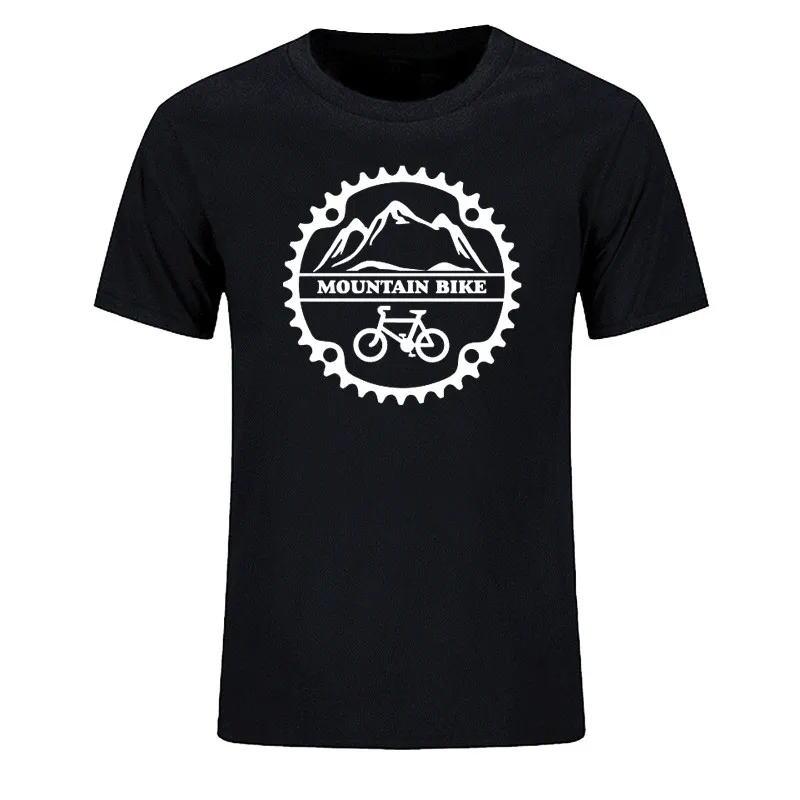 

2018 New Men T-shirt Summer Cool Tee Shirt Mountain biker cycle cycles T Shirt Cotton O-neck tshirt casual clothing