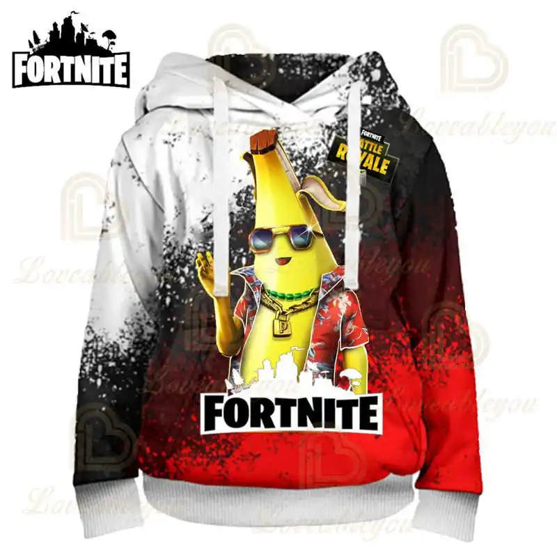 Толстовка Fortnite для детей от 3 до 14 лет Свитшот Victory мальчиков и девочек с 3D