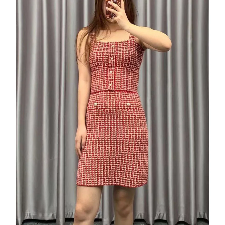 

2021 New Lady Sweater Suit Knitting Pattern Woman Blouse Good Quality