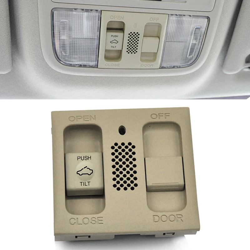 

Бежевый автомобильный выключатель освещения Sunroof Map в сборе 35830-TA0-A01, пластиковый, подходит для Honda Accord Sedan Coupe Civic CR-V Acura TSX