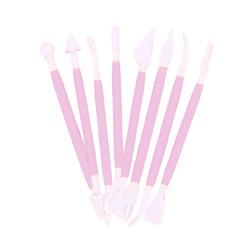 Набор для гравировки 8 шт. украшения торта цветов инструмент поделок из сахара |