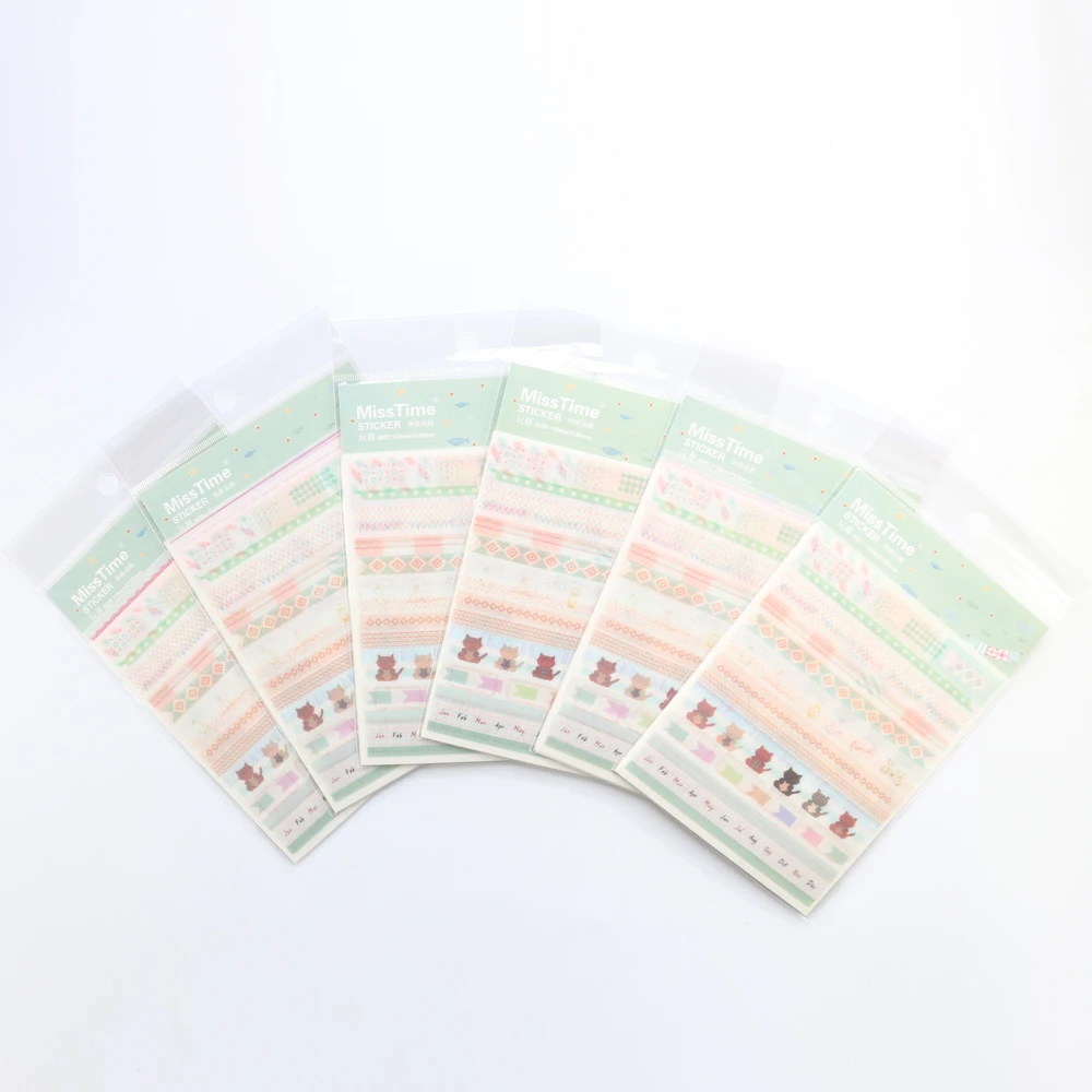 Милый новый мультяшный школьный декор искусственные канцелярские