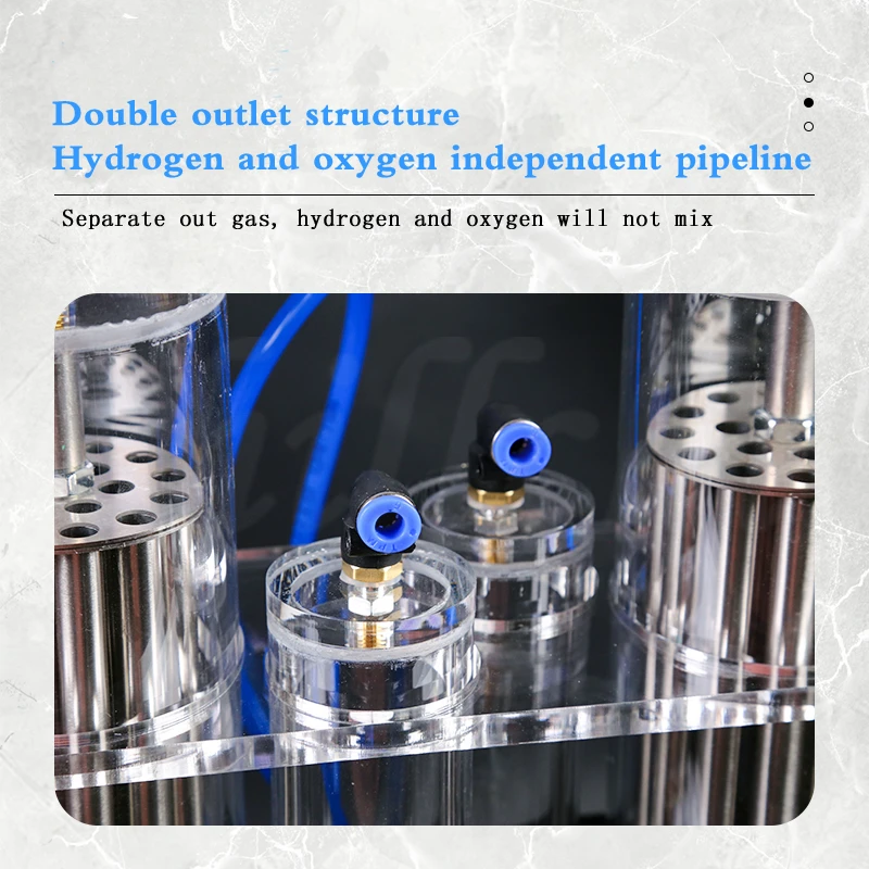 Разделение водорода и кислорода двойное выходное научное оборудование для