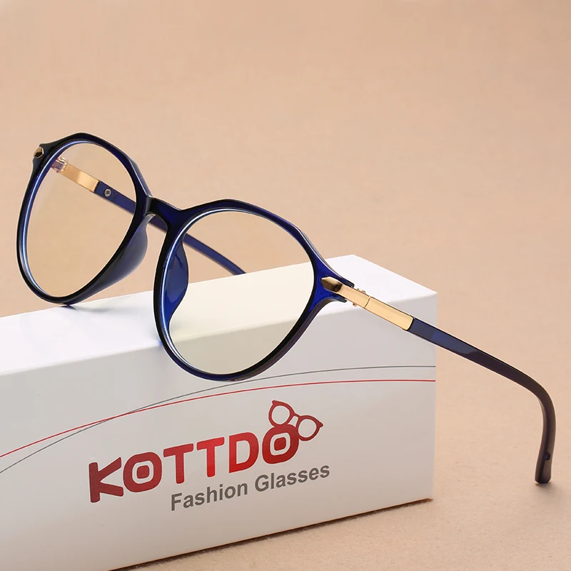 

Оправа для очков KOTTDO Мужская и женская, прозрачная, с защитой от синего цвета
