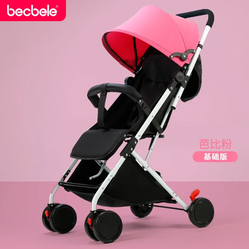 Портативная детская коляска может сидеть на спине ультра-светильник зонт