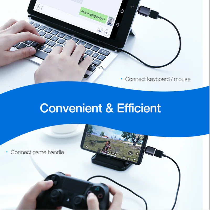 Переходник USB Type-C OTG переходник с C папа на Micro мама для Macbook Samsung S10 Huawei Type-c |