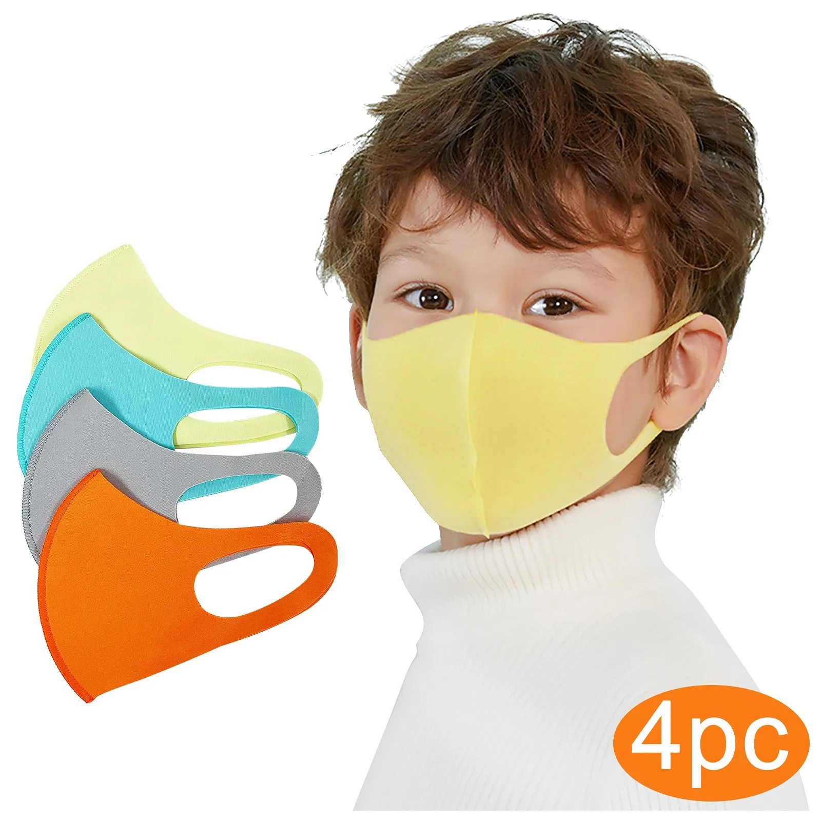 

Children Face Mask Boy Girl Mascarillas Carbon Fiber Outdoor Anti-haze Face Lightweight Face-shield Halloween Cosplay Mouth Mask