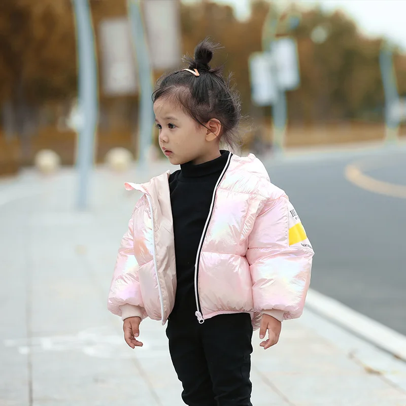 Одежда для девочек детская пуховая куртка Мужская и женская хлопковая одежда