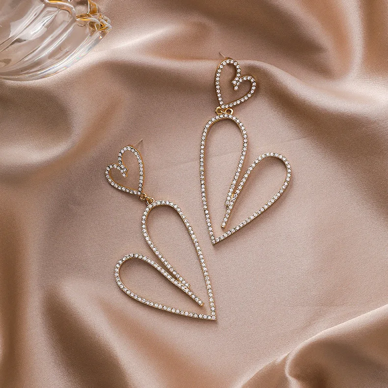 Модные геометрические женские свободные модные серьги из сплава простые в форме