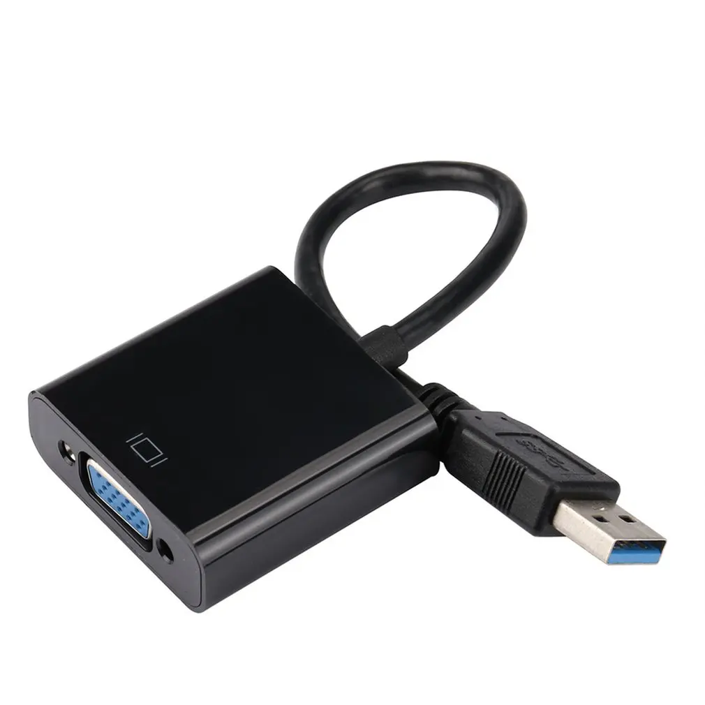 Адаптер USB на VGA внешняя видеокарта 2 0/3 0 мультипреобразователь дисплея для