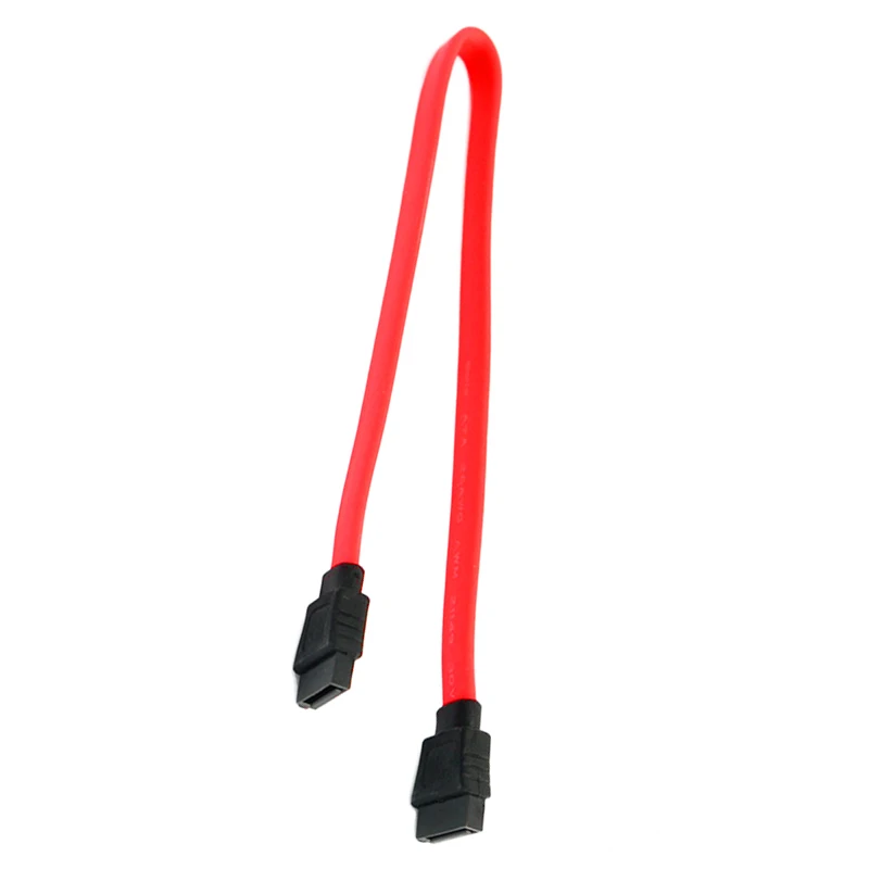 

SATA 2.0 Data Cable 45CM Without Snap SATA Serial High Speed Hard Disk Data Cable SATA 7P To SATA 7P Data Cable Hot-swappable