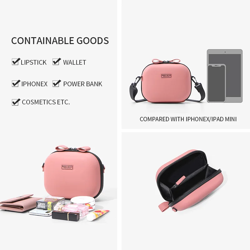 

NEW Hardness Box Crossbody Bag Leather Handbag Ladies Messenger Shoulder Bags Bolsa Sac Female Purse FASHION Women Bag