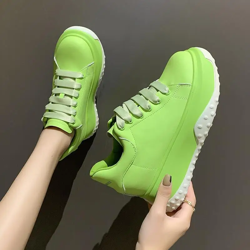 

New Women's Vulcanized Shoes Thick-Soled Non-Slip Casual Sports Running Shoes Shoes for Women Sneakers Zapatillas De Mujer