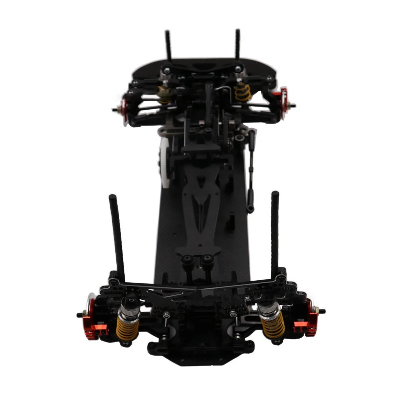 1/10 сплав и углеродное волокно 078055B G4 RC 4WD HSP Drift Racing Car Frame Body Kit Control DIY|Детали