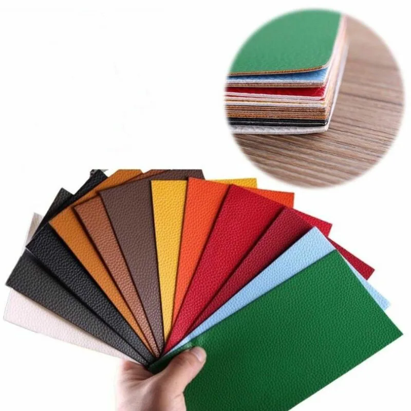 

PU leather repair stickers remake sofa leather bags leather shoes car decals color rectangular cloth 1x100x200