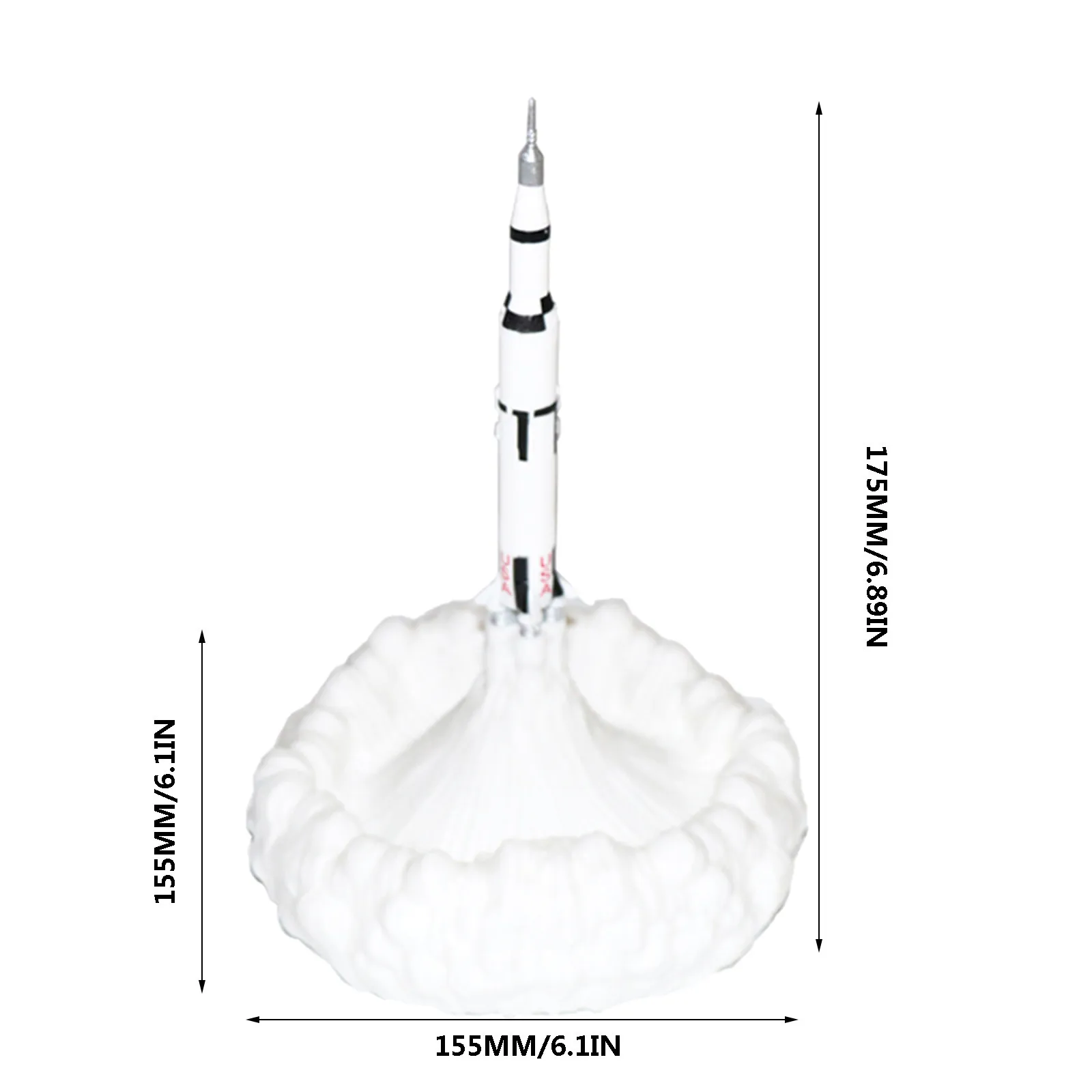 

New Lauched 3D Print Space Shuttle Lamp Night Light for Space Fans Moon Lamp Rocket Lamp As Room Decoration for Boyfriends Gifts