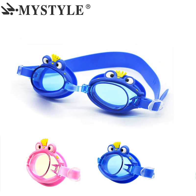 MYSTYLE детские плавательные очки От 3 до 9 лет с принтом &quotлягушка&quot HD