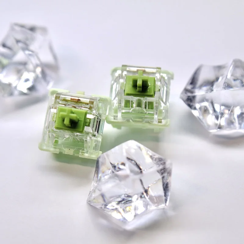 

Lumia линейная ось 45G маття переключатель 62G ручная смазка для механической клавиатуры зеленая