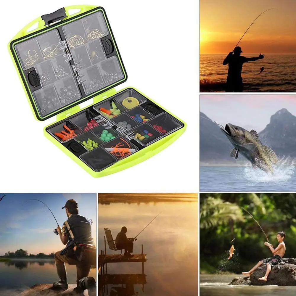 Новинка 184 шт. рыболовных инструментов (24 вида) разъем для крючков комплект с