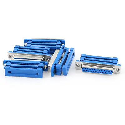 5 Pcs Parallel Port DB25 25-Pin Female IDC Connector Flat Cable Adapter |