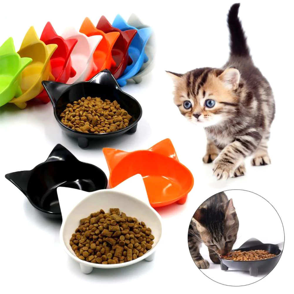 

Shallow Cat Food Bowl Wide Dish Non Slip Cats Feeding Bowl Feeder Bowl