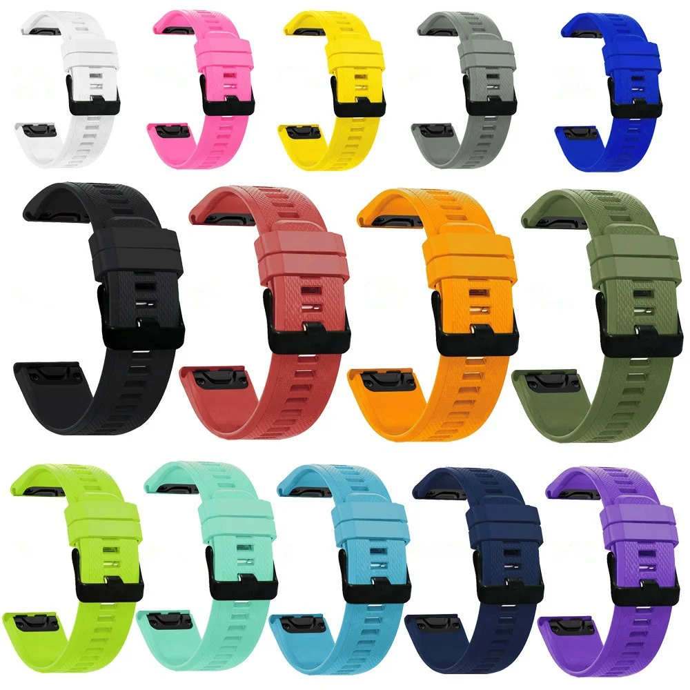 

Watch Band for Garmin Fenix 6 5 Forerunner 935 945 Quick Release Straps Silicone Bracelet Sport Watchband 22mm