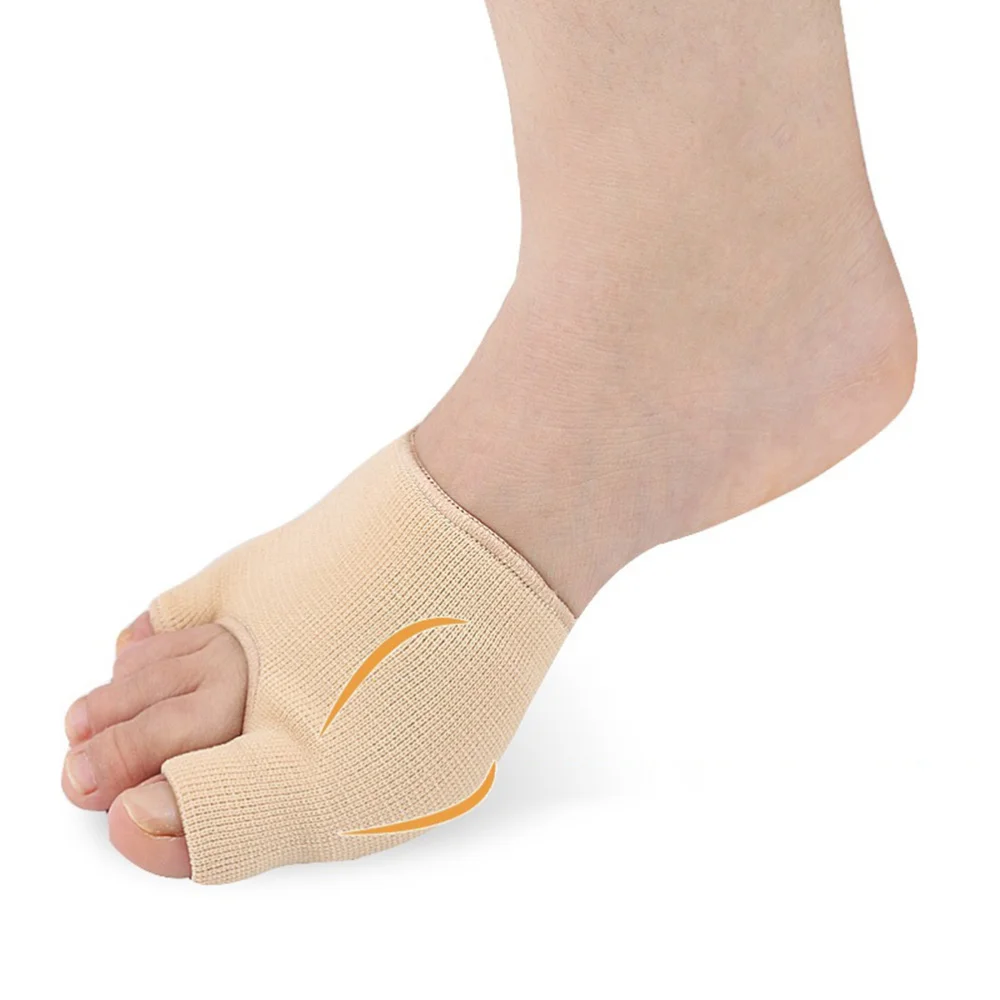 

Pair of Pain Relief Bunion Correcter U Shape Toe Sleeve Splint Breathable Inside Size