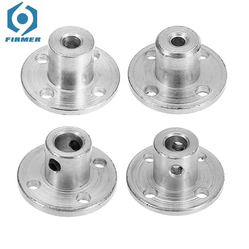 

New Durable 3/4/5/6mm Rigid Flange Coupling Motor Guide Shaft Coupler Motor Connector Shaft Coupler