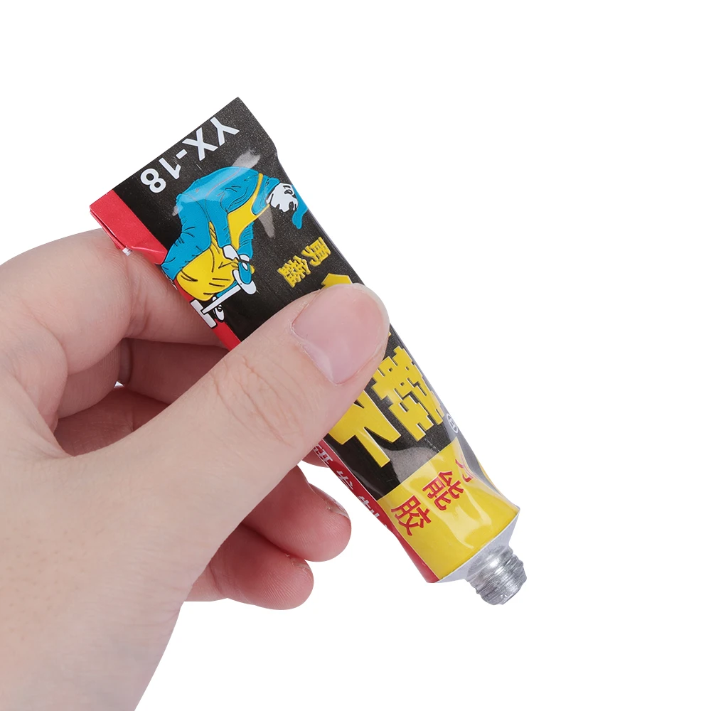 1 pc New 18ml Super Adhesive Repair Glue For Shoe Leather Rubber Canvas Tube Strong Bond Home Repair Tools