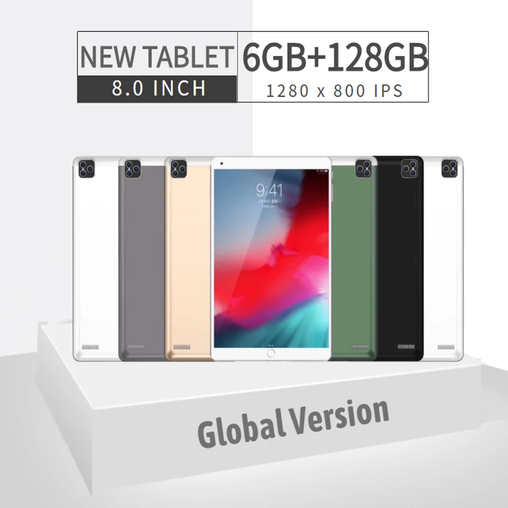 

Планшетный ПК Windows 6 ГБ + 128 Гб нетбук 8,0 дюймов планшет 4G 8MP + 16MP PAD 10 Core дешевые планшеты GPS WiFi Bluetooth планшет Type-C