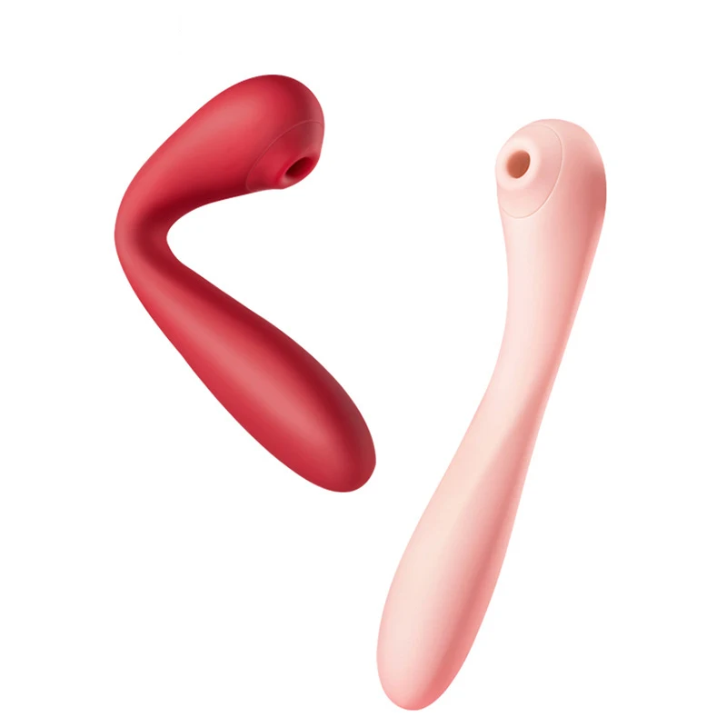 Изогнутые сосать вибратор для женщин водонепроницаемый тихий Массажер