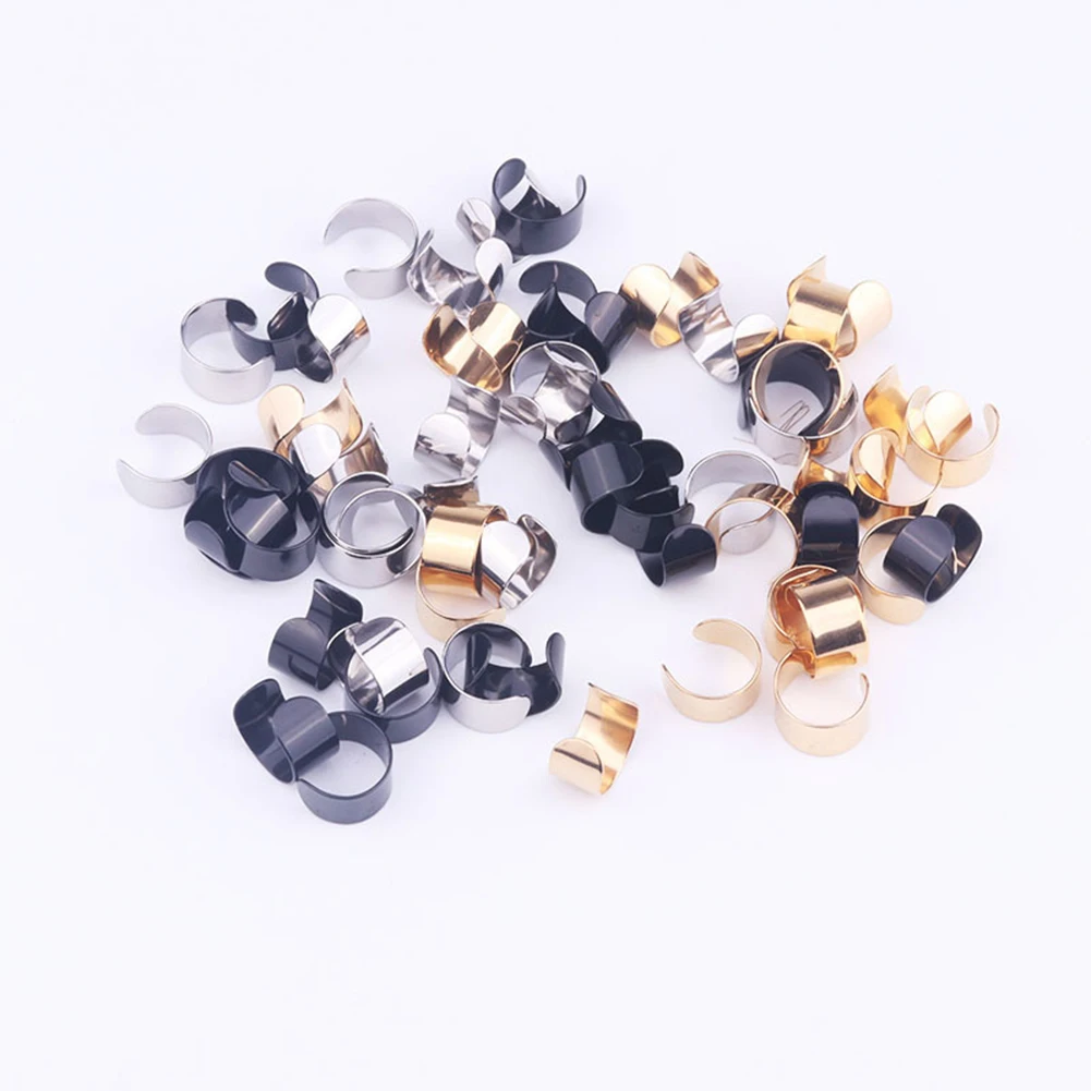 

2 PCS/1 Pair Punk Rock Ear Earrings Fashion Women Clip Cuff Wrap No Piercing-Clip On Women's Fashion Jewelry Accessories