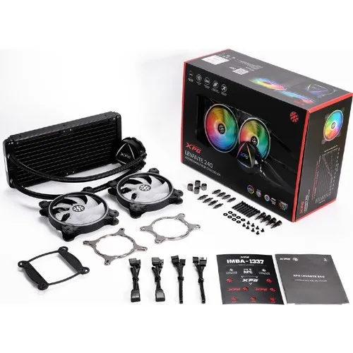 Xpg Levante 240 2388argb 2 X120MM Fan Player Cpu Liquid Cooling