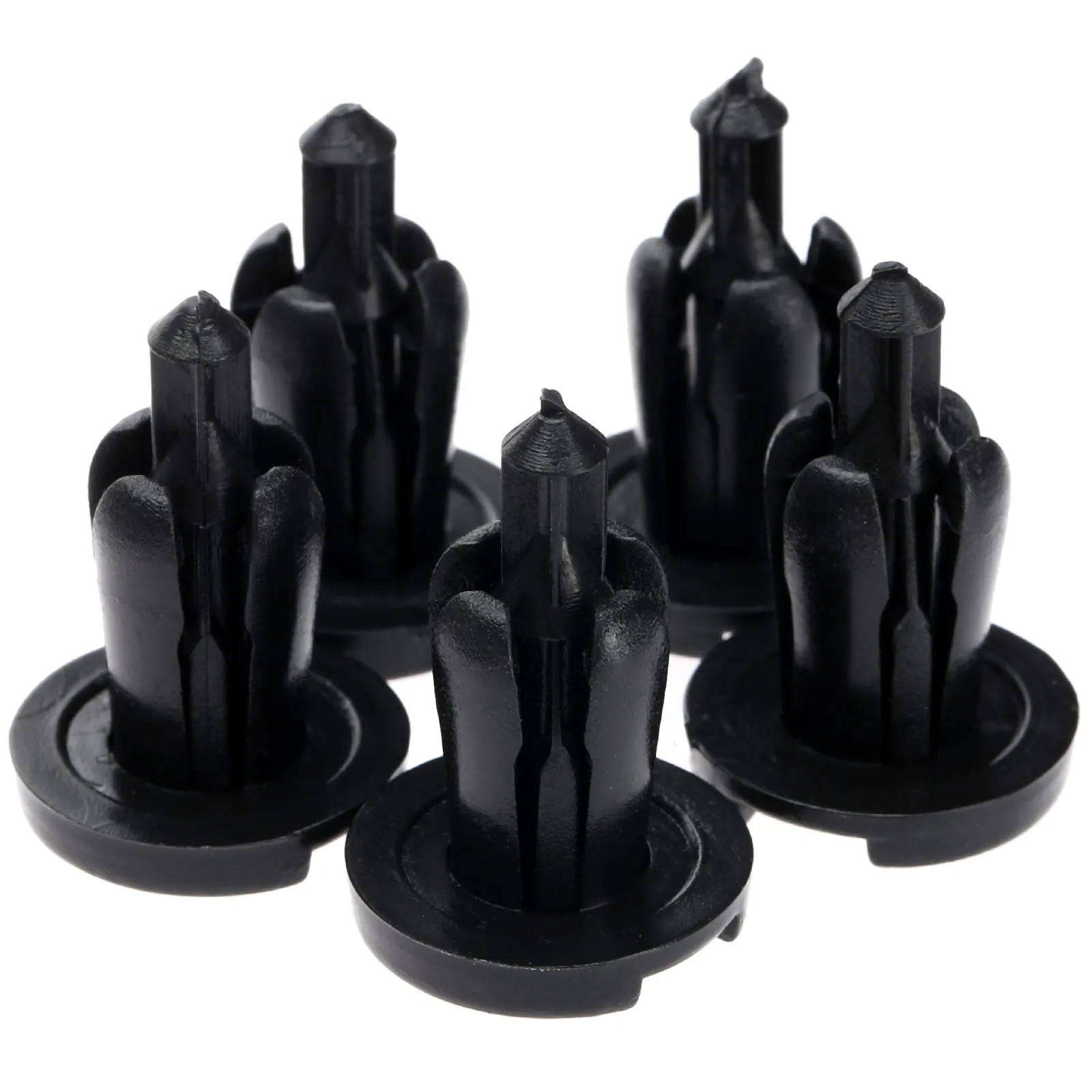 

50Pcs Auto Fastener Clips Car Interior 10m Hole Bumper Hood Fender Splash Guard Retainer Clip Push Car Acessries Hook