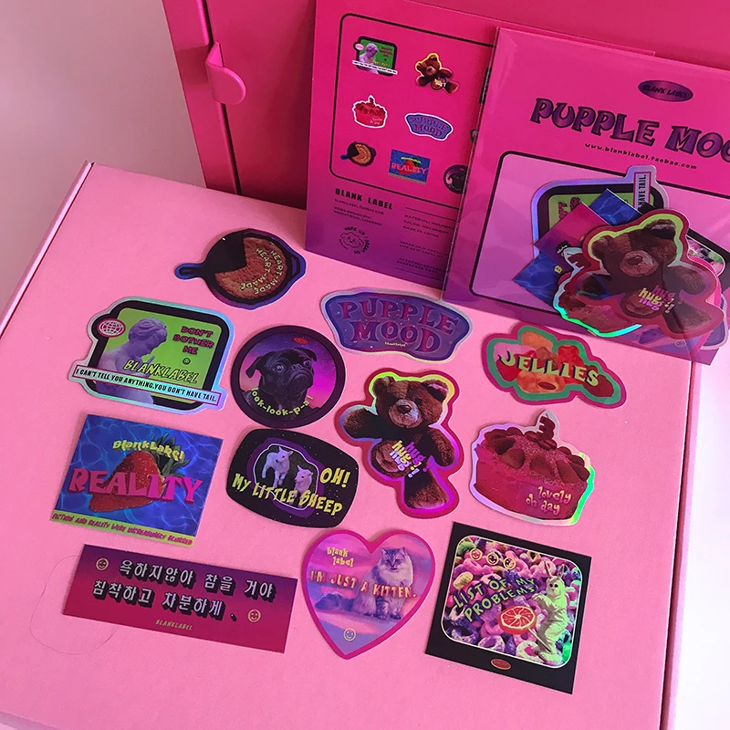 Американский Ретро Медведь Бабочка Декор наклейки Скрапбукинг ярлыком Дневник