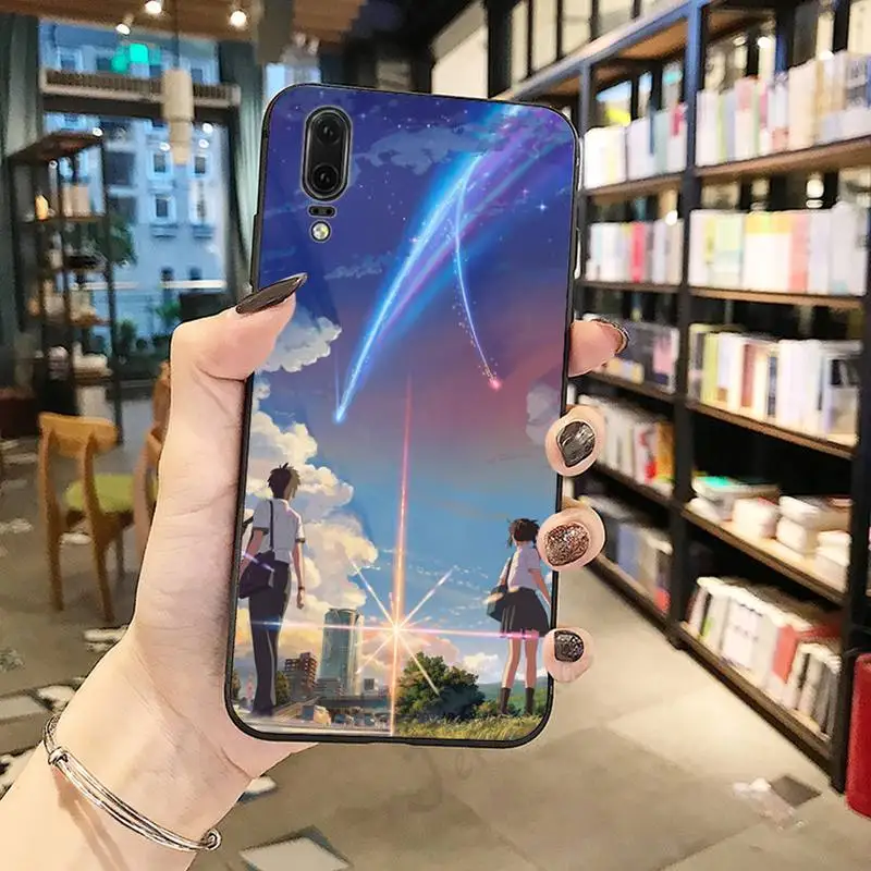 

Japanese Anime Your Name Phone Case For Huawei honor Mate P 10 20 30 40 Pro 10i 9 10 20 8 x Lite