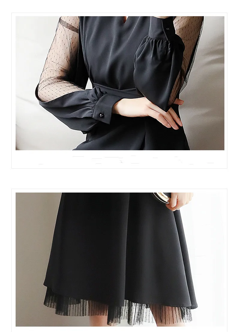 Весенне летнее платье 2020 винтажное Сексуальное вечернее черное для женщин миди