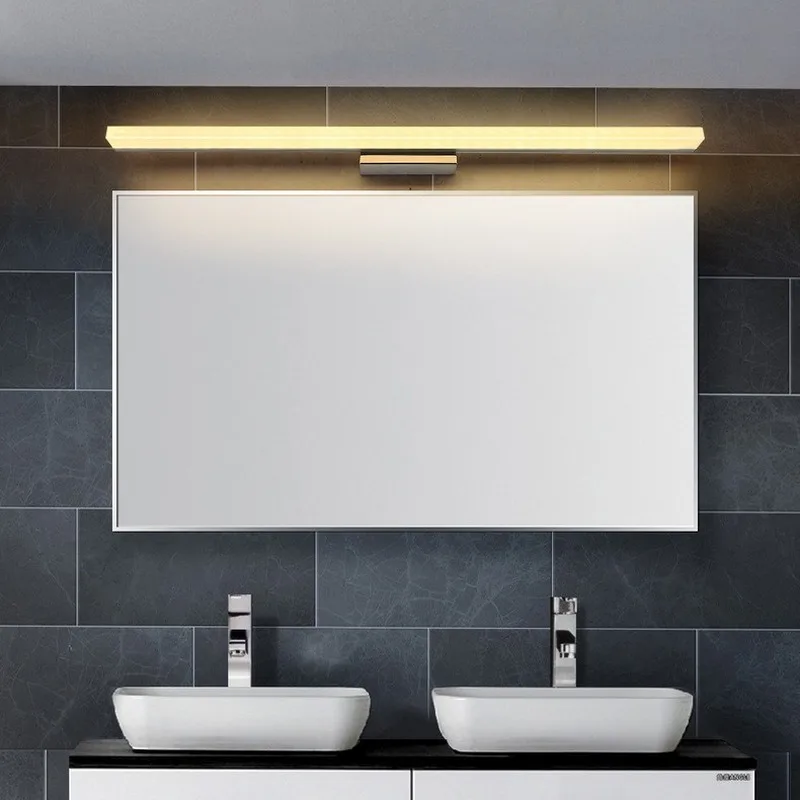 

European style personality waterproof and anti-fog bathroom bathroom mirror wall lamp simple modern mirror front lamp LX111403