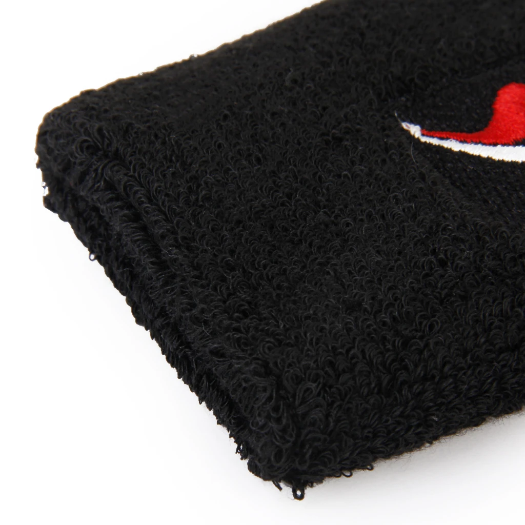 Terry Cloth Cotton Wristband Wrist Band Sports Basketball Stretch Sweatband Length 8cm | Protective Gears Accessories