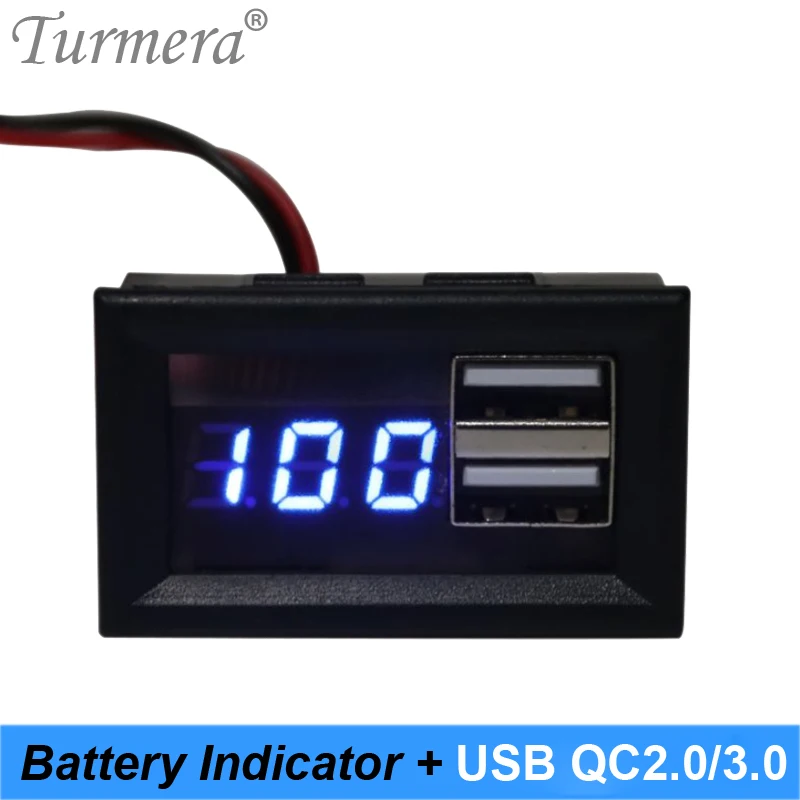 Аккумулятор Turemra 12 В 24 USB-порт QC 2 0 3 для автомобильного зарядного устройства