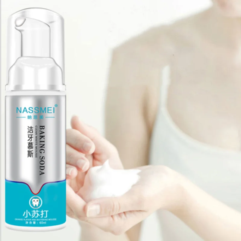 60 мл зубная паста из пены для глубокой очистки инструмент удаления пятен свежего
