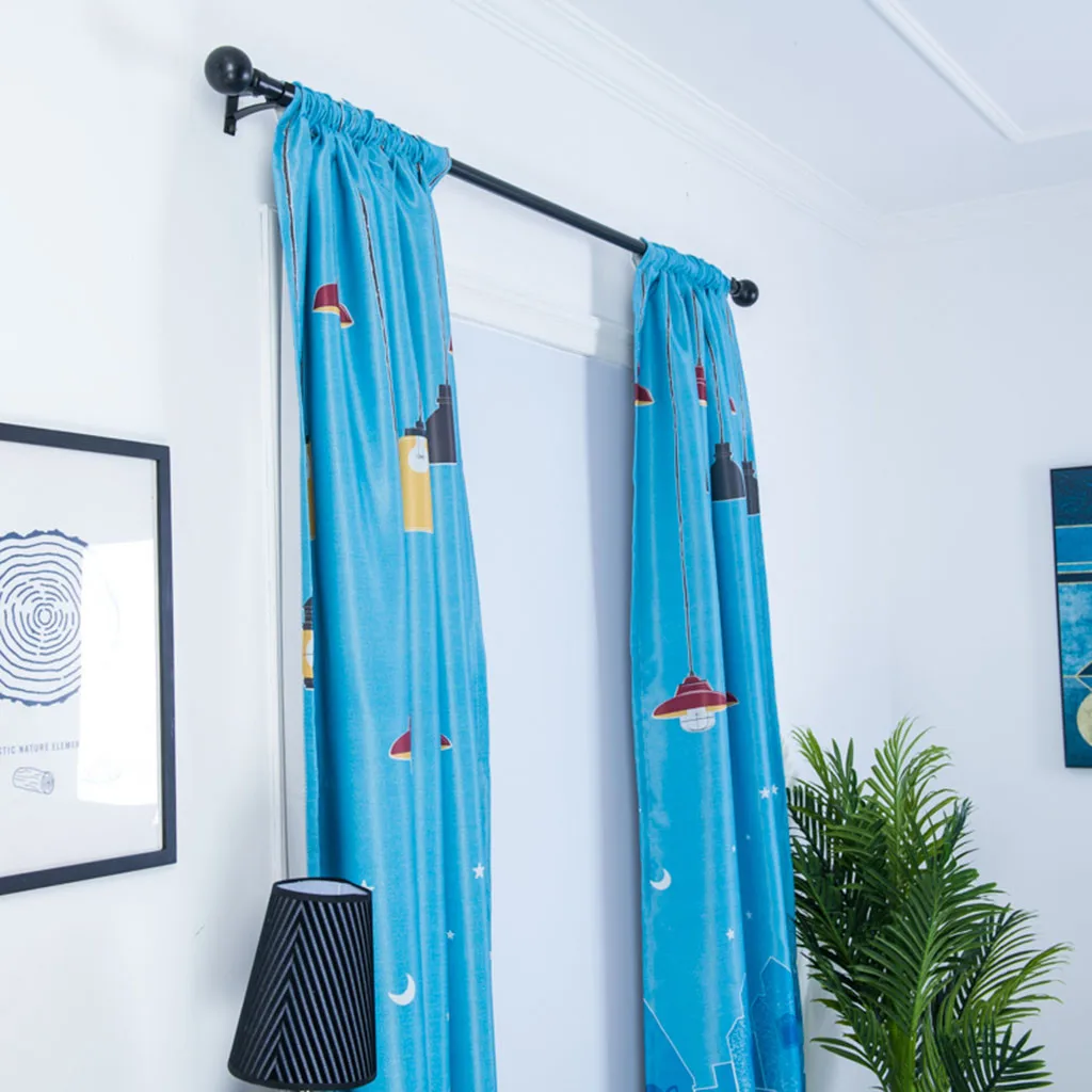 Lights Pattern Shading Short Curtain Valance 2 Panel Fabric Heavyweight Window Polyester X Windows | Дом и сад
