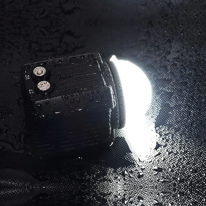 

Underwater Camera Flash Mini Portable 60M Waterproof Diving Fill Light 2000Lm Suitable Sports Camera Accessories Black