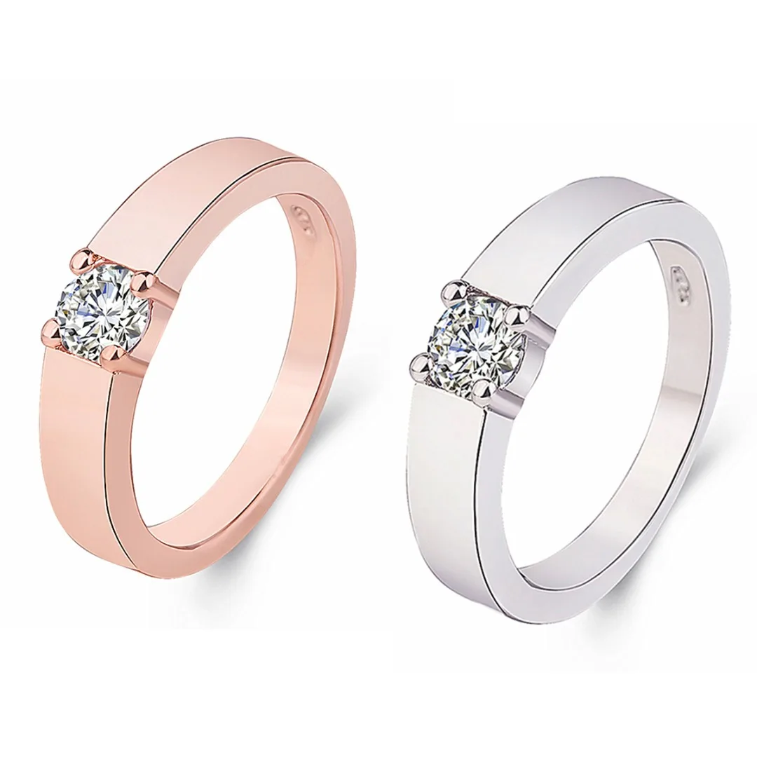 1 пара серебряных кристаллов, открытые кольца для женщин, бижутерия, очаровательные стразы, крыло, помолвка, Свадебные ювелирные изделия, пара колец, Shellhard