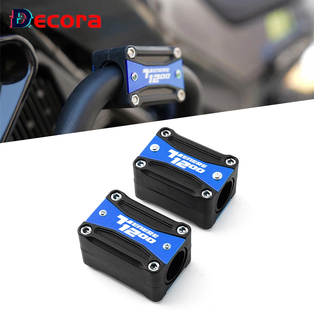 

For Yamaha Super Tenere tenere1200 Tenere 1200 XT1200Z 2018-2021 Motorcycle Engine Guard Bumper Protection Crash Bar Block Blue