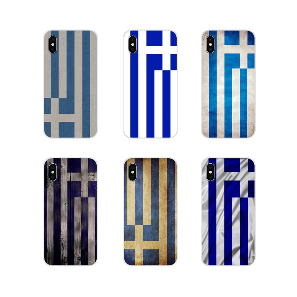 Греческий Флаг для Xiaomi Mi4 Mi5 Mi5S Mi6 Mi A1 A2 A3 5X 6X 8 CC 9 T Lite SE Pro аксессуары чехлы телефонов