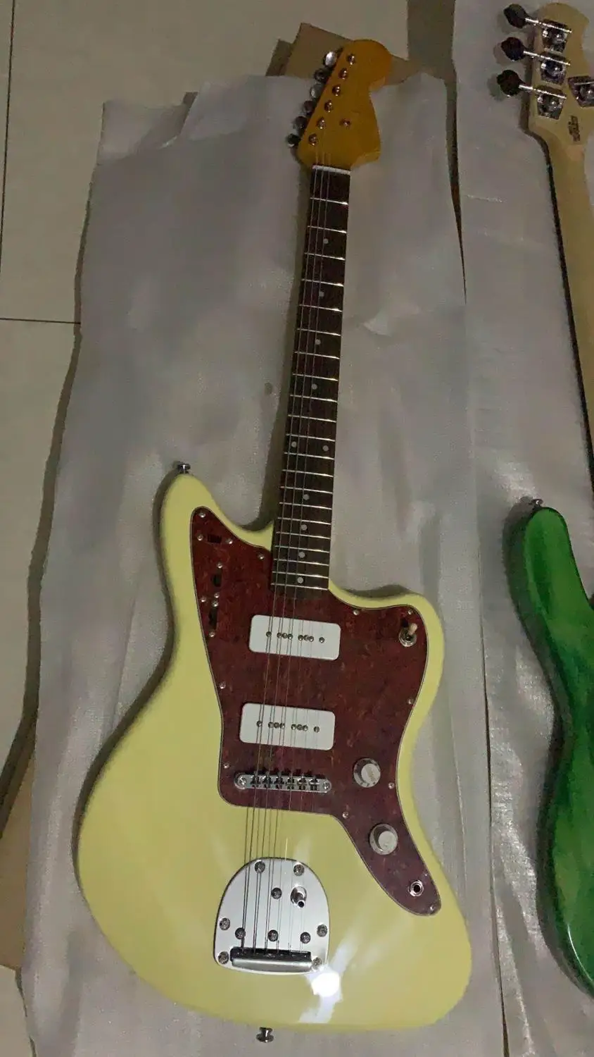 Оптовая продажа гитара новинка Jaguar rerelectric Guitar P90s звукосниматели высокое качество