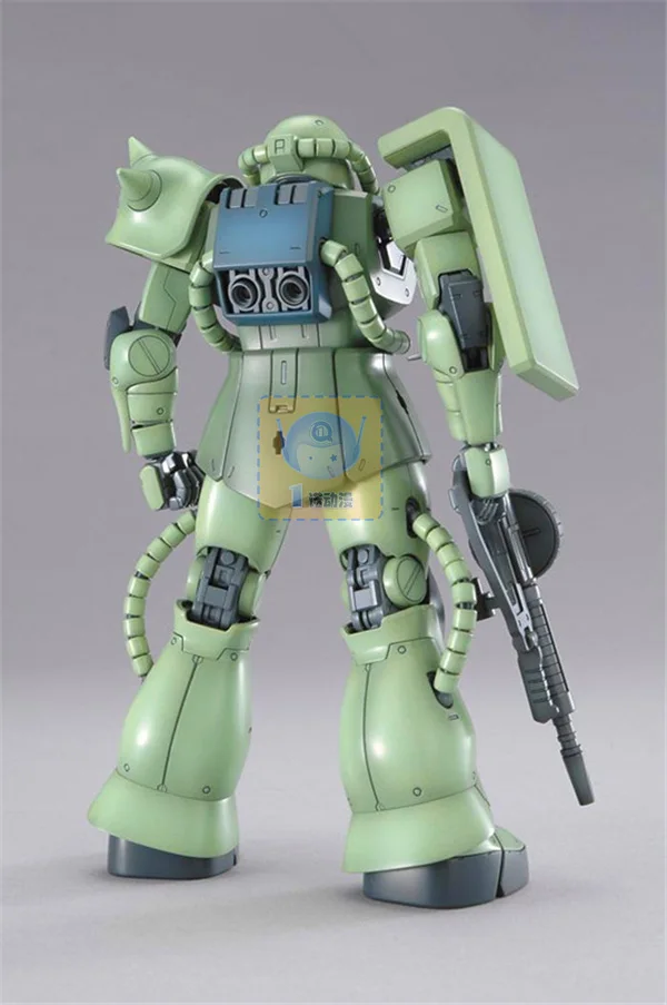 Bandai Gundam модели в наличии на складе сборе 49252 мг 1/100 MS 06J Zaku II Ver.2.0 робот Гандам
